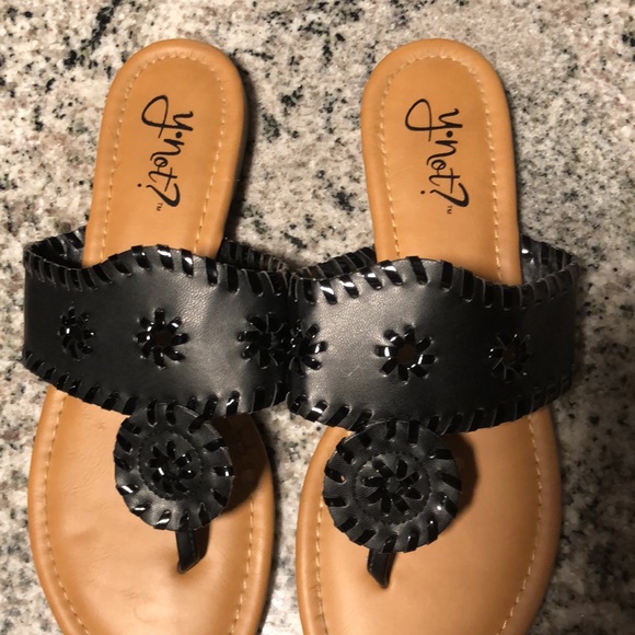 Y•Not? Chrissy Sandals Size 8.5 M - Picture 5 of 11